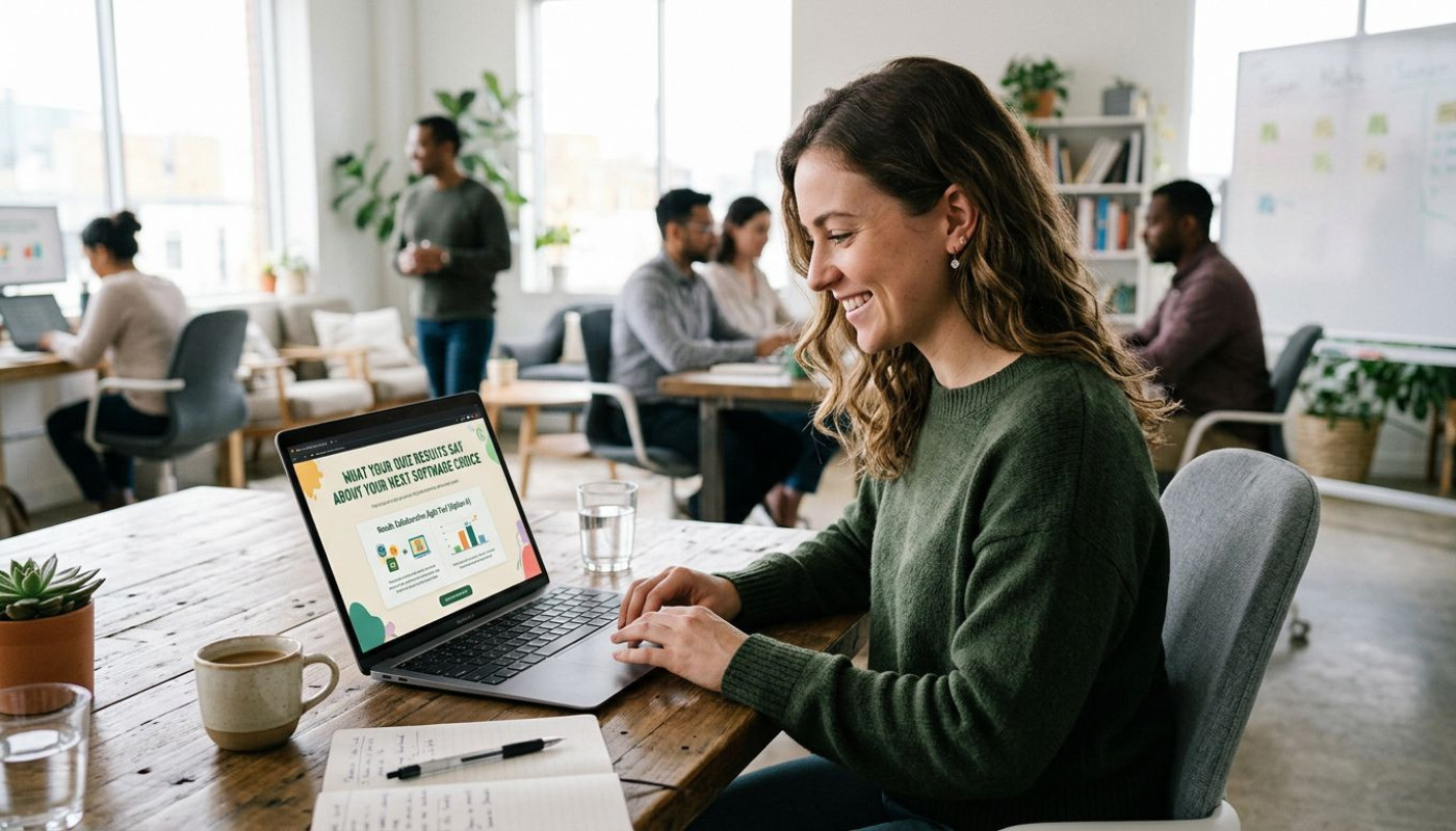 What Quiz Results Say About Your Next Software Choice